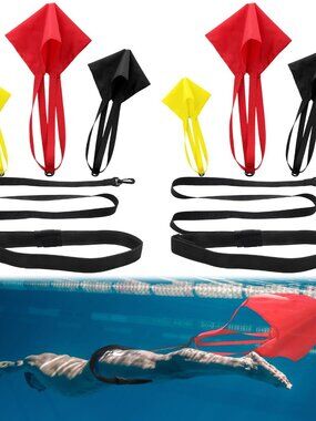 Swimming Parachute Resistance Training Equipment with Adjustable Swim